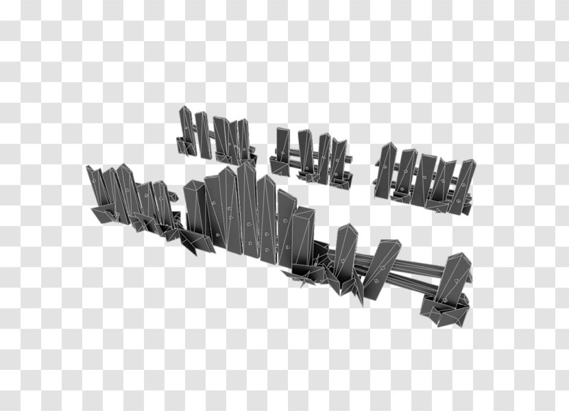 Fence Wood Angle Low Poly Font - Deviantart - Wooden Transparent PNG