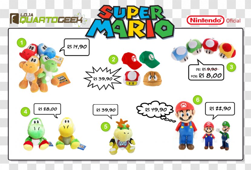 New Super Mario Bros Bros. Nintendo Jibbitz - Crocs Transparent PNG