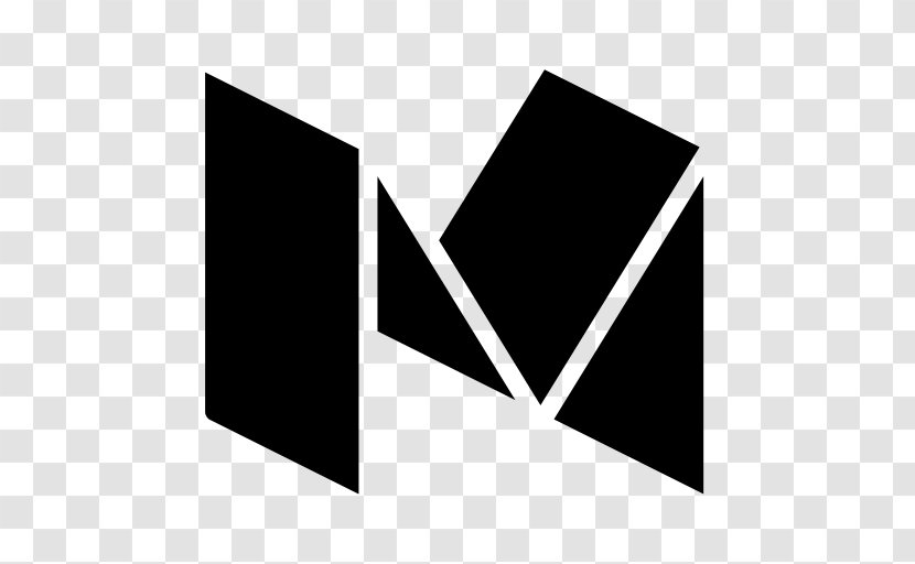 Social Media Medium Symbol Logo - Black Transparent PNG