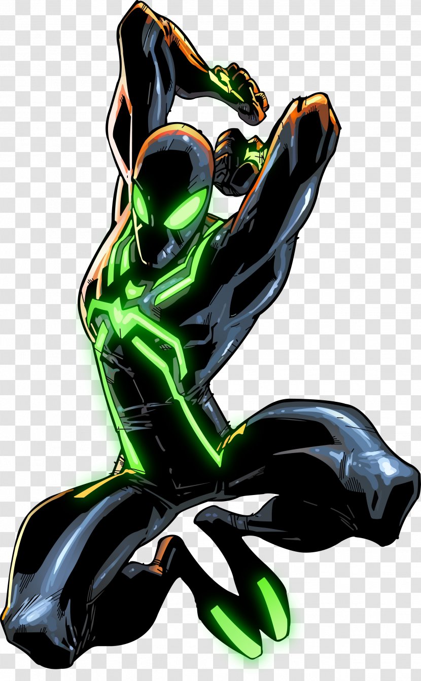Spider-Man: Big Time Miles Morales Venom Suit - Marvel Comics - Various Transparent PNG