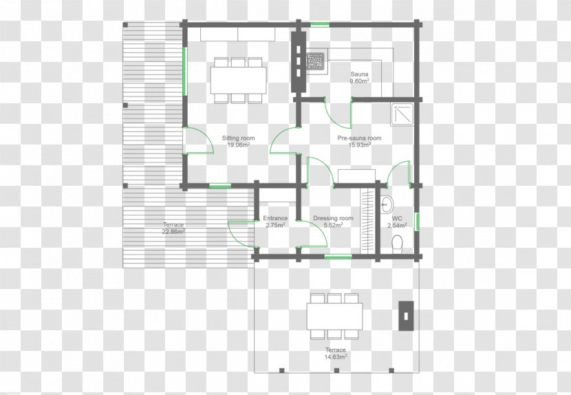 Профилированный брус Storey Building Floor Plan Prut - Price Transparent PNG