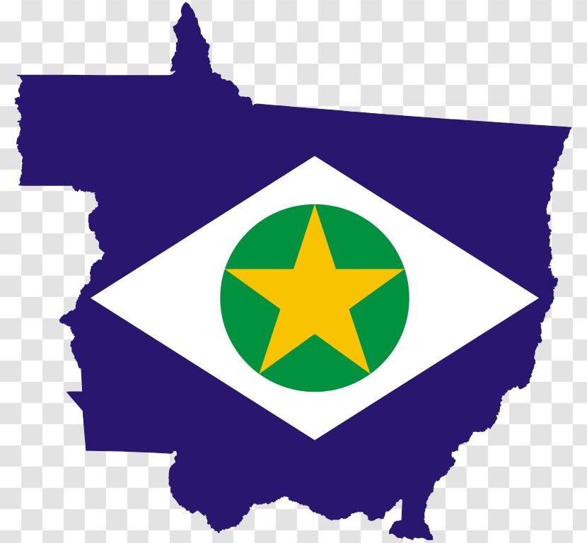 Mato Grosso Do Sul Bandeira De Map Flag Vector Graphics - Logo Transparent PNG