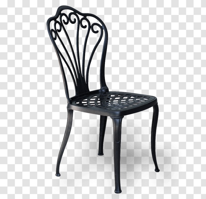 Table Chair Furniture Cast Iron Garden Transparent PNG