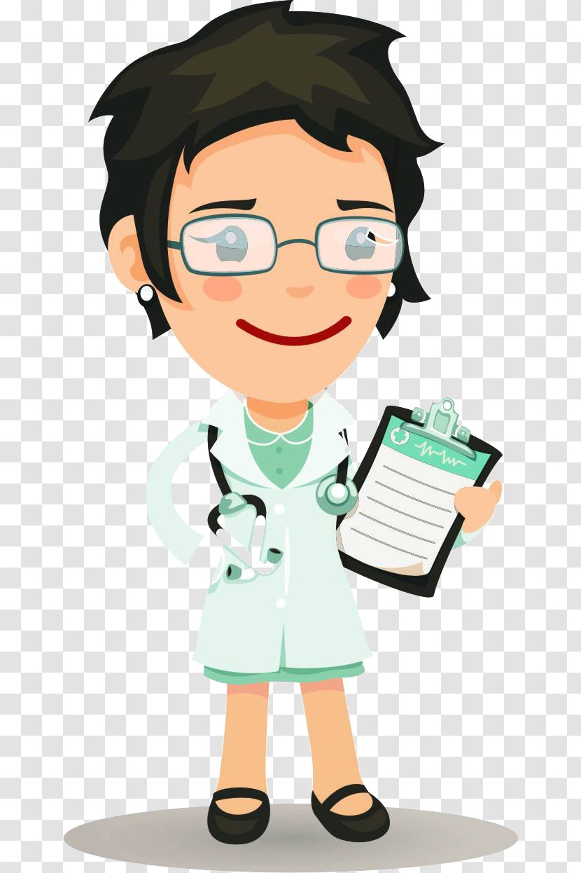 Physician Clip Art - Nose - Cartoon Doctor Transparent PNG