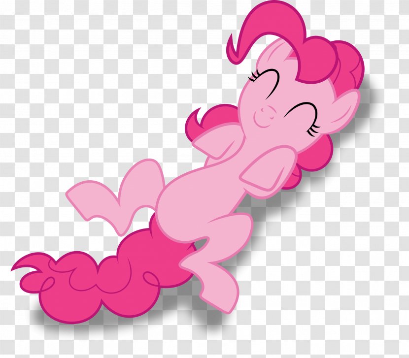 Pinkie Pie Rainbow Dash Applejack Pony Rarity - Cartoon - Smudge Vector Transparent PNG