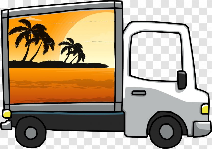 Mover Van Truck Relocation Clip Art - Packaging And Labeling - Moving Company Cliparts Transparent PNG