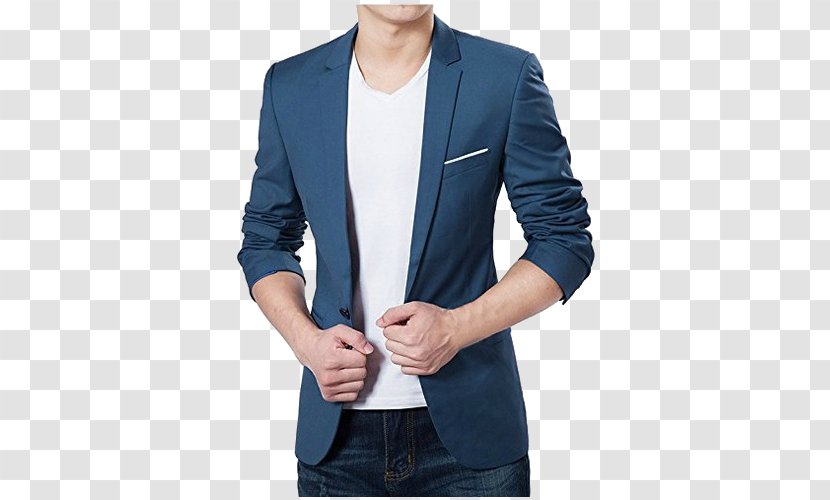 Suit Blazer Coat Jacket Pants - Button Transparent PNG