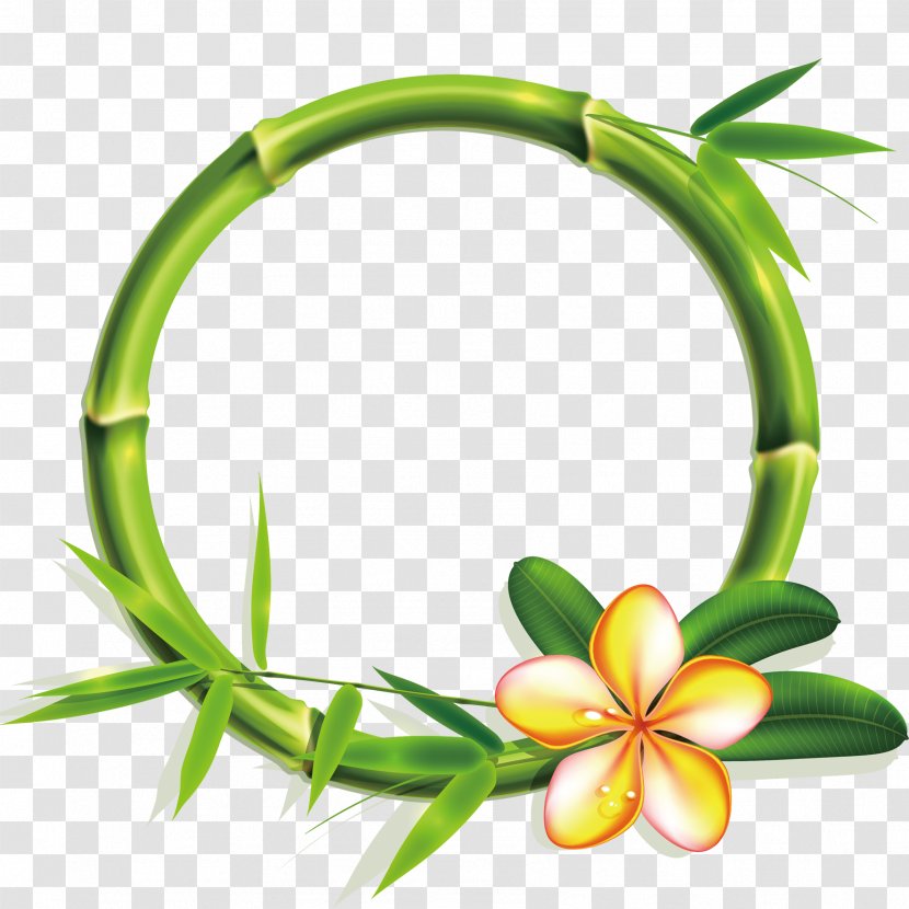 Bamboo Royalty-free Clip Art - Leaf - Ring Transparent PNG