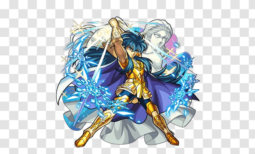 Pegasus Seiya Monster Strike Aquarius Camus Saint Seiya: Knights Of The Zodiac Cavalieri D'oro - Silhouette - 1981 Transparent PNG