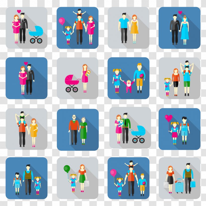 Father Family Mother Daughter - Sister - Illustration Of A Man Transparent PNG