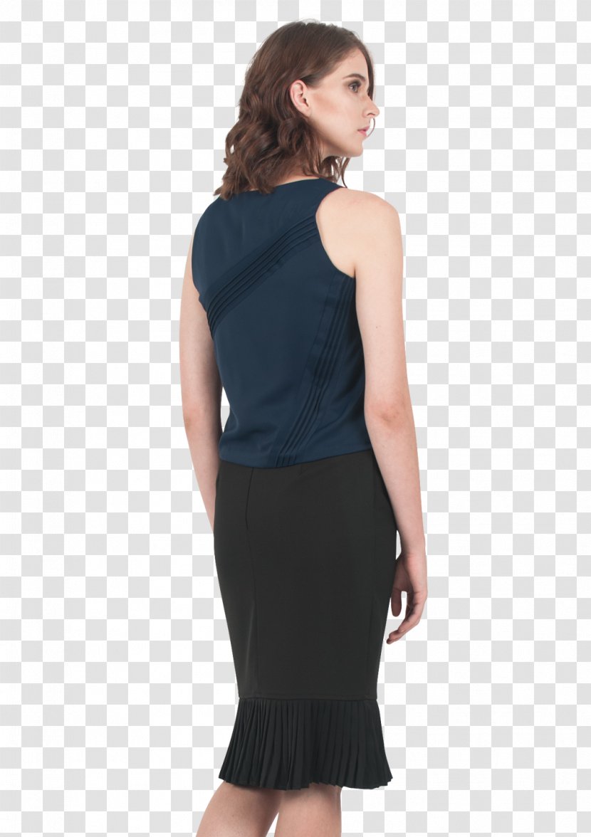 Little Black Dress Shoulder Sleeve M - Day - Pencil Skirt Transparent PNG