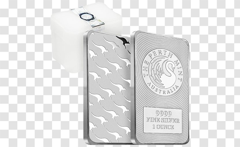 Perth Mint Bullion Silver Gold - Precious Metal - Sliding Bar Transparent PNG