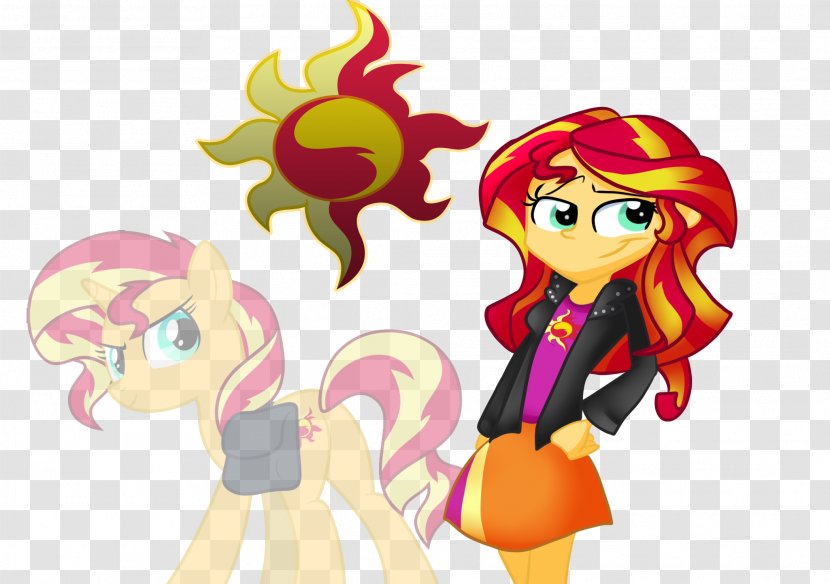 My Little Pony Twilight Sparkle Sunset Shimmer Horse - Heart Transparent PNG