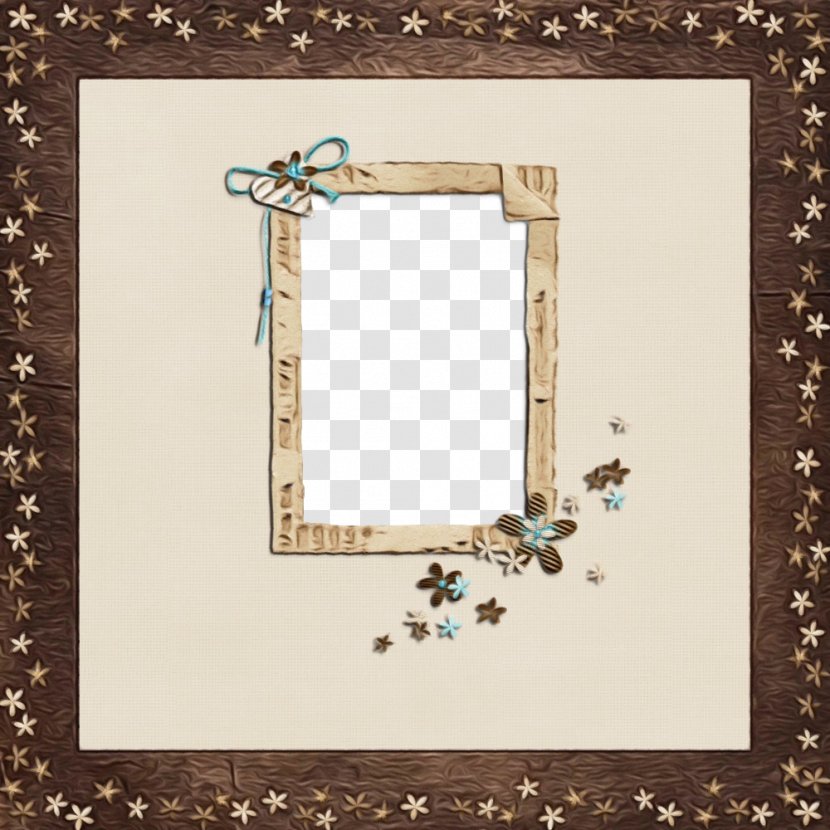 Picture Frame - Mirror - Interior Design Beige Transparent PNG