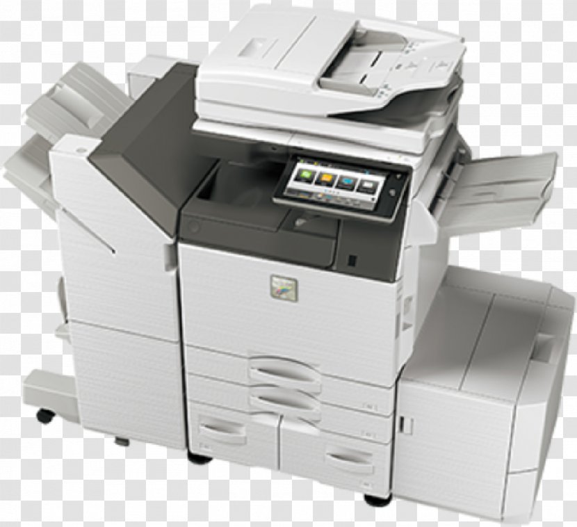 Multi-function Printer Photocopier Sharp Corporation Touchscreen - Inkjet Printing Transparent PNG