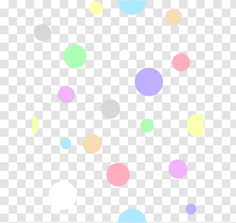 Polka Dot Pastel Clip Art Color Vector Graphics - Rectangle - Easter Eggs Colors Transparent PNG