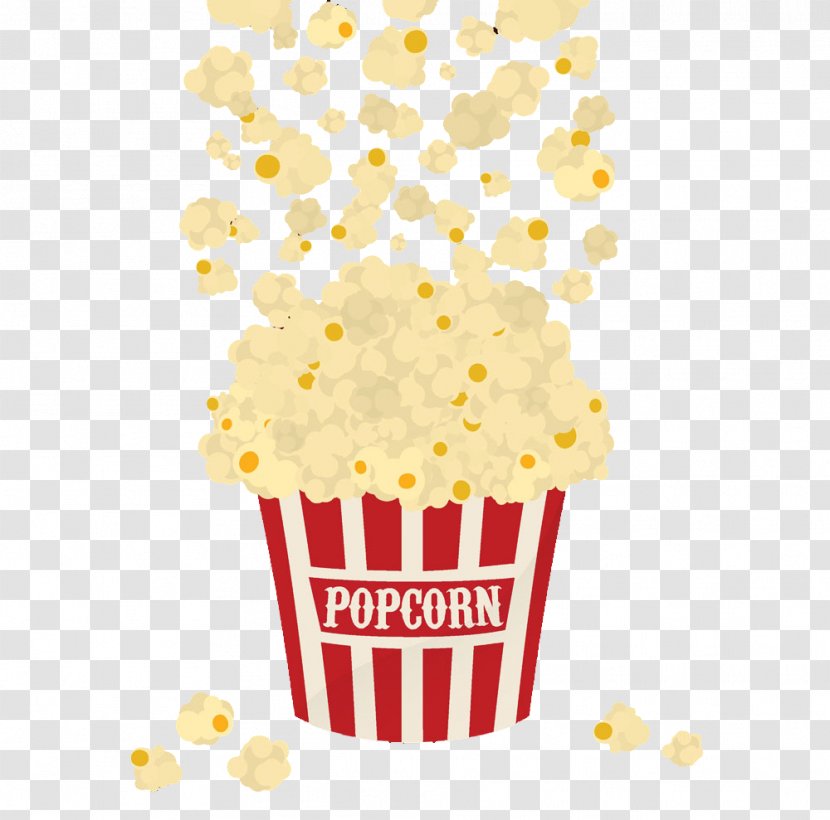 Popcorn Maker Drawing Royalty-free - Flavor - Spilled Pictures Transparent PNG