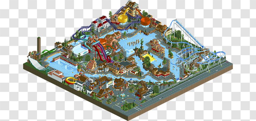 RollerCoaster Tycoon 2 Amusement Park Calypso Walt Disney World Castaway Bay - Disneyland Transparent PNG