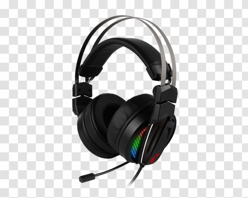 MSI IMMERSE GH70 Gaming Headset Microphone Headphones Micro-Star International Corsair VOID PRO RGB - Audio - Aegis Business Transparent PNG