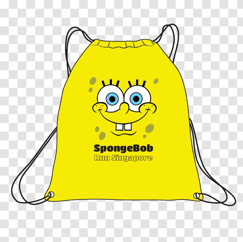 Smiley 5K Run Running Cognitix GmbH IBM Series/1 - Spongebob Squarepants - Drawstring Bag Transparent PNG