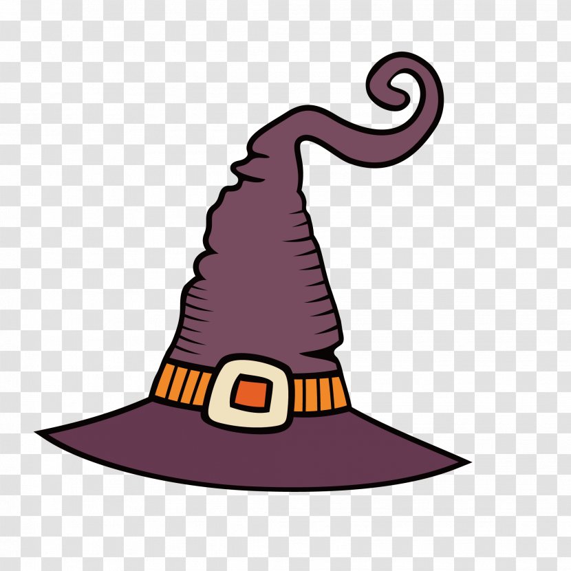 Witch Hag Illustration Hat - Artwork - Cap Transparent PNG