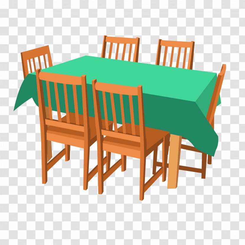 Table Furniture Chair - Outdoor - Vector Transparent PNG