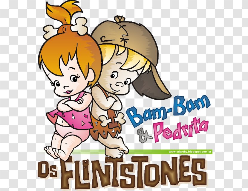Bamm-Bamm Rubble Pebbles Flinstone Animated Film Clip Art - Cartoon - Bam Transparent PNG