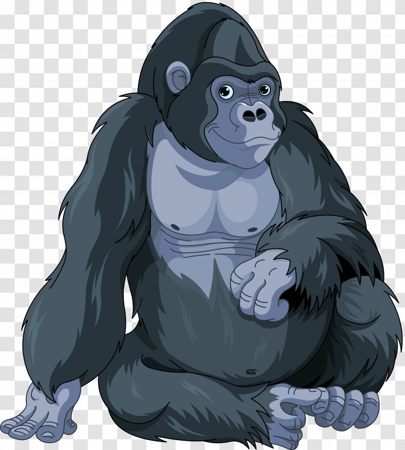 Gorilla Ape Clip Art Transparent PNG