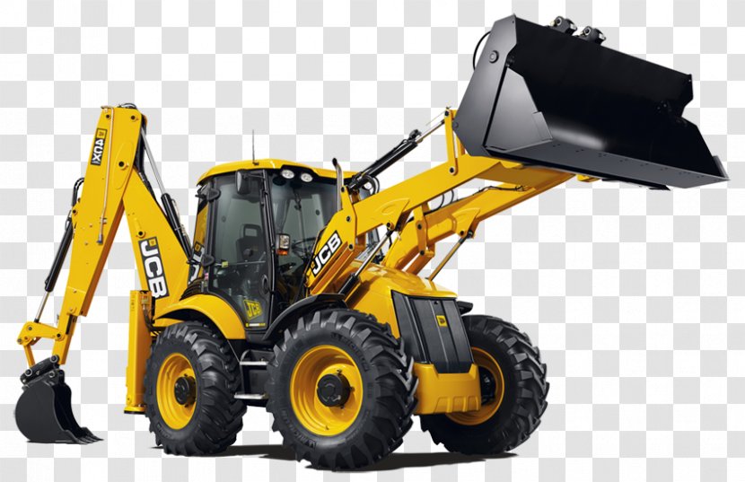 JCB Backhoe Loader Machine - Architectural Engineering - Excavator Transparent PNG