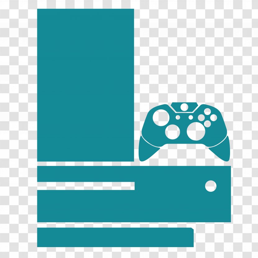 Xbox One Controller Background - Turquoise - Technology Aqua Transparent PNG