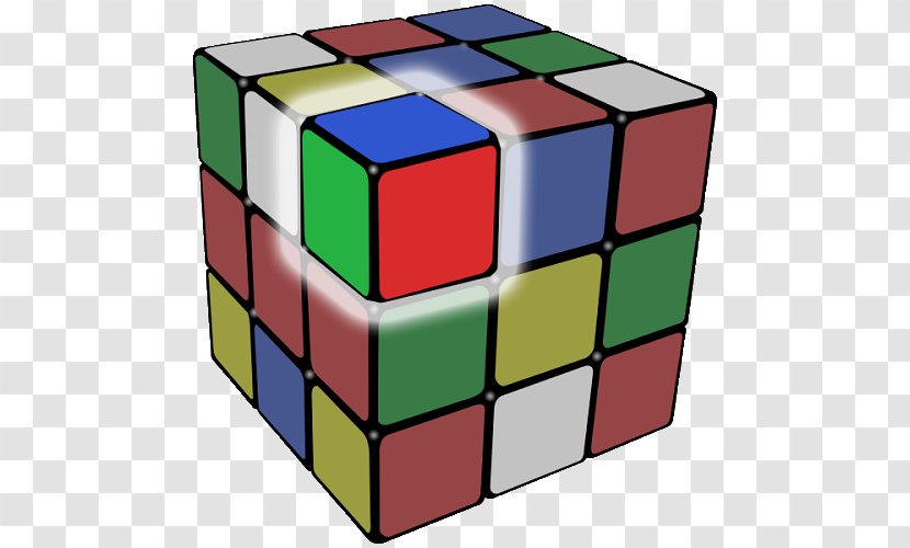 Rubik's Cube Combination Puzzle Three-dimensional Space - Rectangle Transparent PNG
