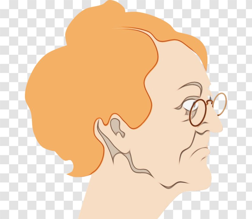 Ear Chin Cheek Facial Hair Forehead - Nose - Neck Cartoon Transparent PNG