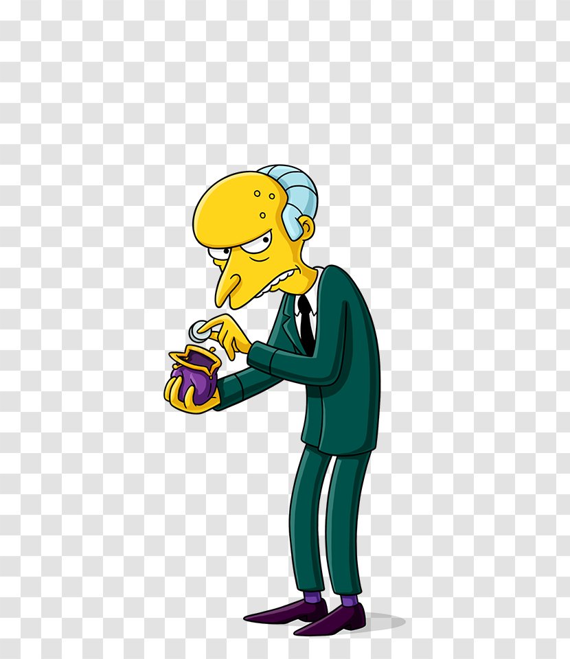 Mr. Burns Waylon Smithers Homer Simpson Bart Grampa - Standing - The Simpsons Movie Transparent PNG
