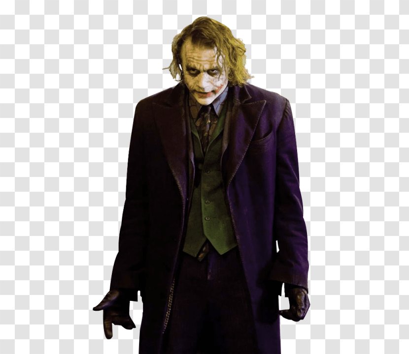 Heath Ledger Joker The Dark Knight Actor Batman Transparent PNG