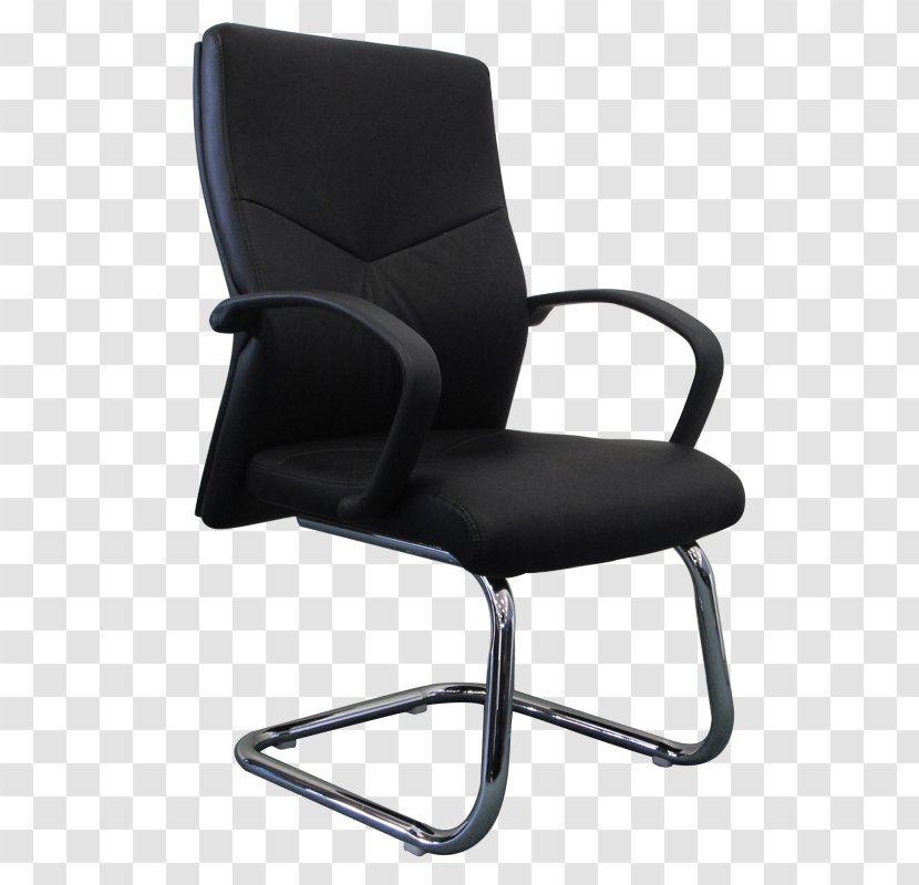 Wing Chair Furniture Office & Desk Chairs Couch - Black Transparent PNG