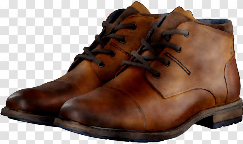 Leather Shoe Boot Walking - Tan - Brown Transparent PNG