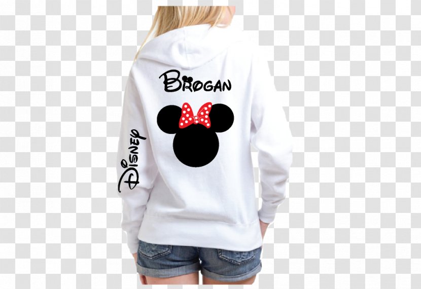 Hoodie Minnie Mouse T-shirt Mickey The Walt Disney Company Transparent PNG