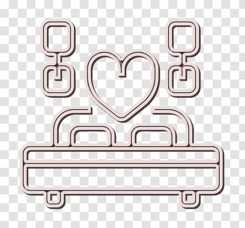 Wedding Icon Bed Icon Transparent PNG