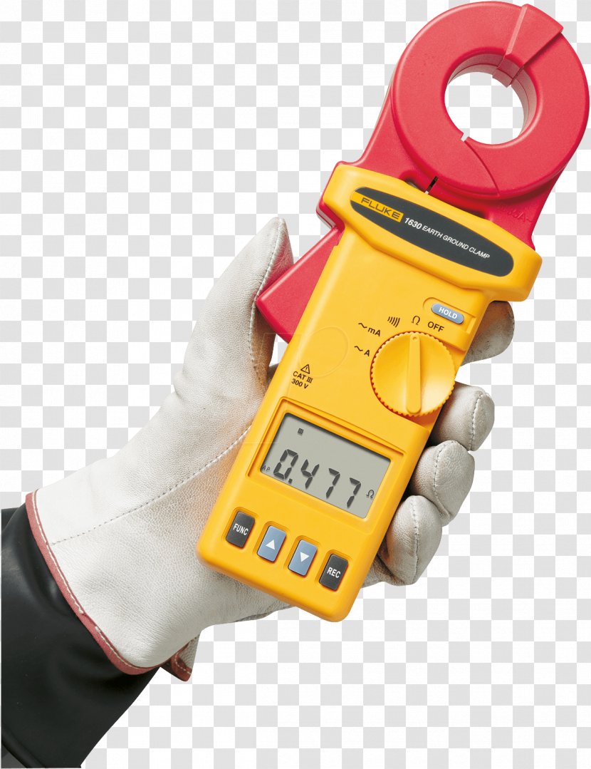 Ground Loop Multimeter Current Clamp Fluke Corporation - Electric Potential Difference - Power Meter Transparent PNG