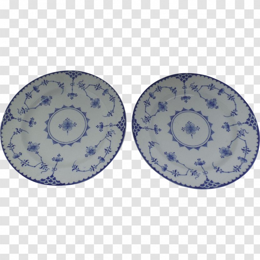Blue And White Pottery Appliqué Porcelain Pattern - Letter - Plate Transparent PNG