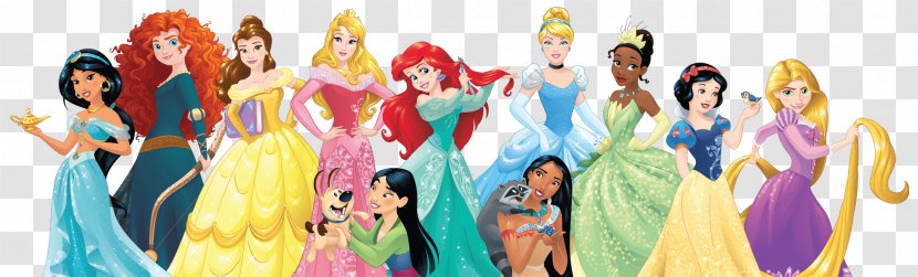 Rapunzel Belle Ariel Princess Jasmine Aurora - Disney Transparent PNG