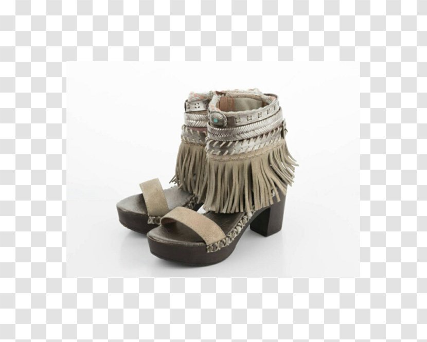 Sandal Clothing Shoe Fringe Boot - Suede Transparent PNG