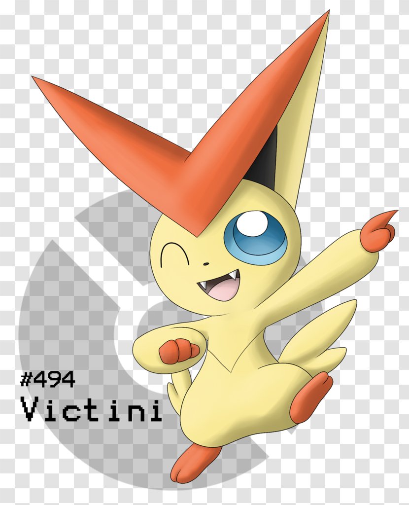 Victini Pokémon Clip Art - Flower - Bink Transparent PNG