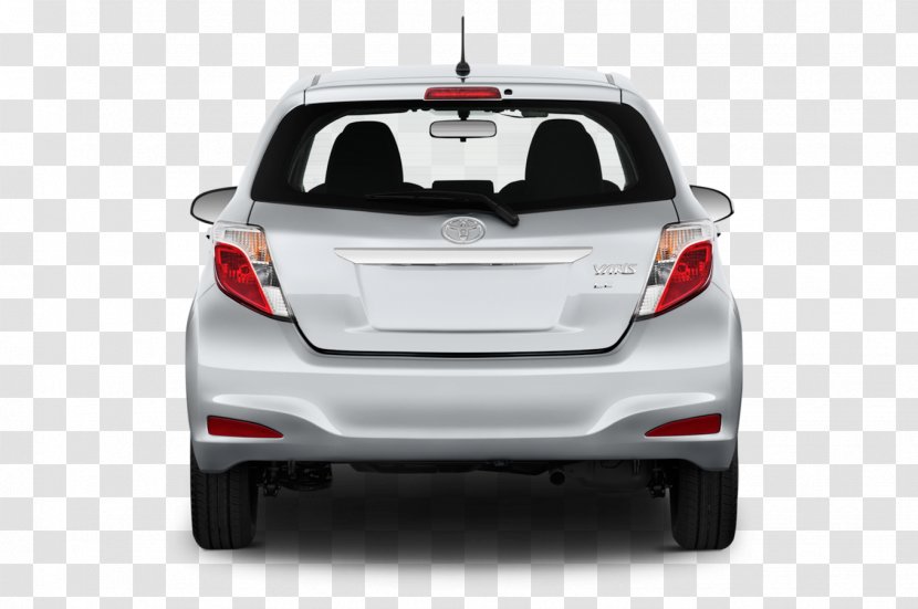 2012 Toyota Yaris 2013 Car 2018 - Vehicle - Bumper Year Transparent PNG