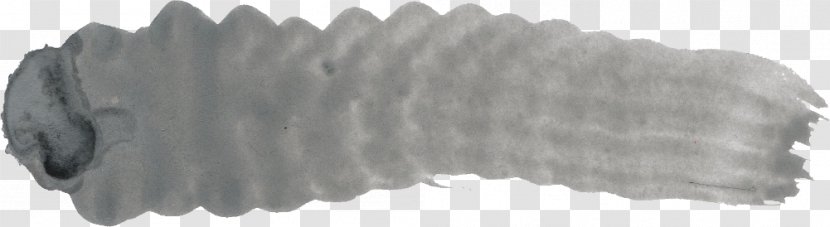 White Black M - Watercolor Gray Transparent PNG