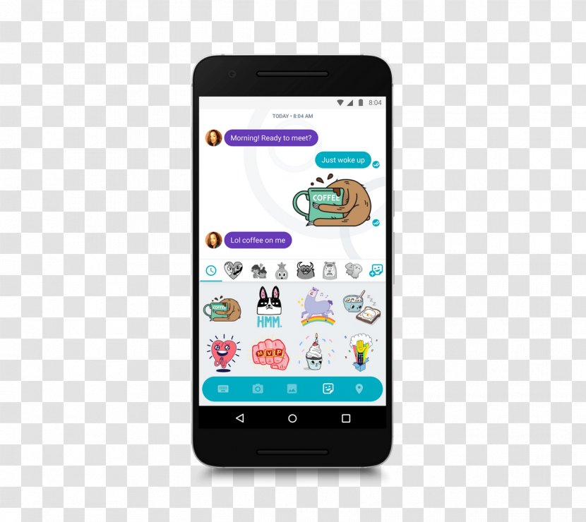 Google Allo Artificial Intelligence: A Modern Approach Messaging Apps - Communication Device Transparent PNG