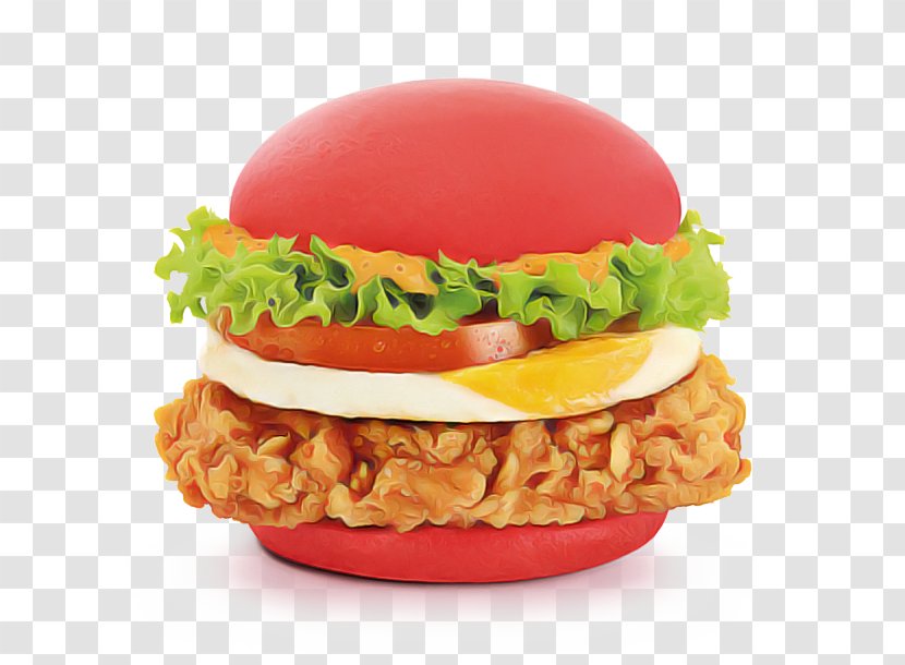 Junk Food Cartoon - Hamburger - Bun Lettuce Transparent PNG