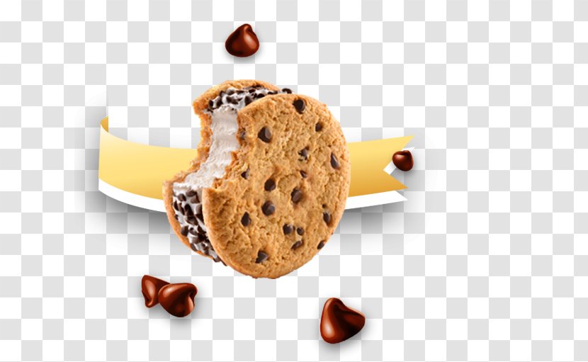 Biscuits Ice Cream Sandwich Chocolate Chip Cookie Transparent PNG