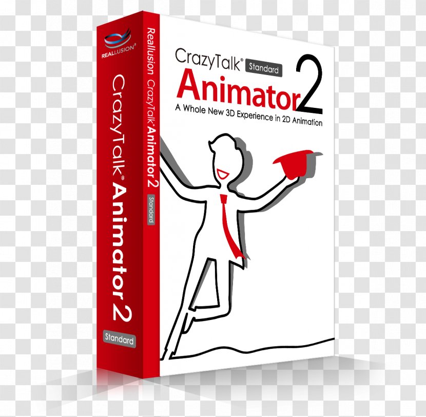 CrazyTalk Animation Reallusion 2D Computer Graphics - Red Transparent PNG