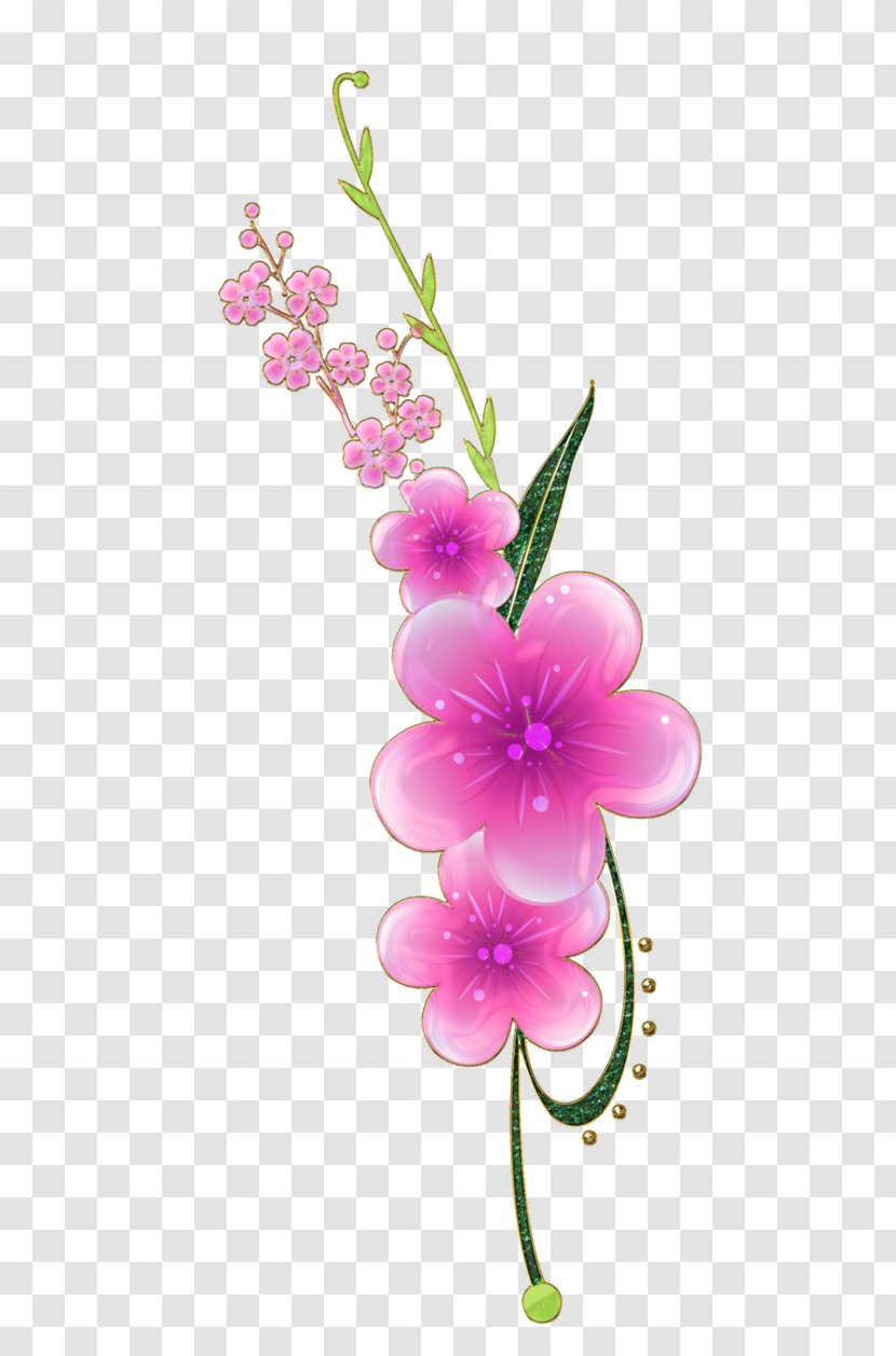 Pink Flowers Rose Clip Art - Lilac Transparent PNG